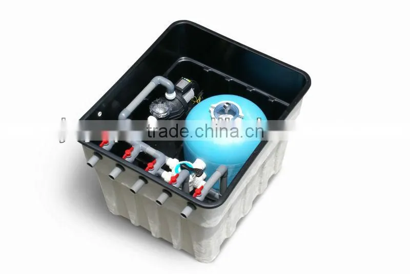 OEM Top Qualtiy Integrated Swimming Pool Sand Filter for Water Treatment PK8010