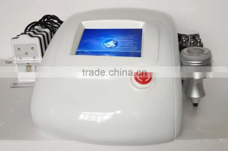 multifunctional lipolaser cavitation rf beauty machine / laser rf skin treatment machine