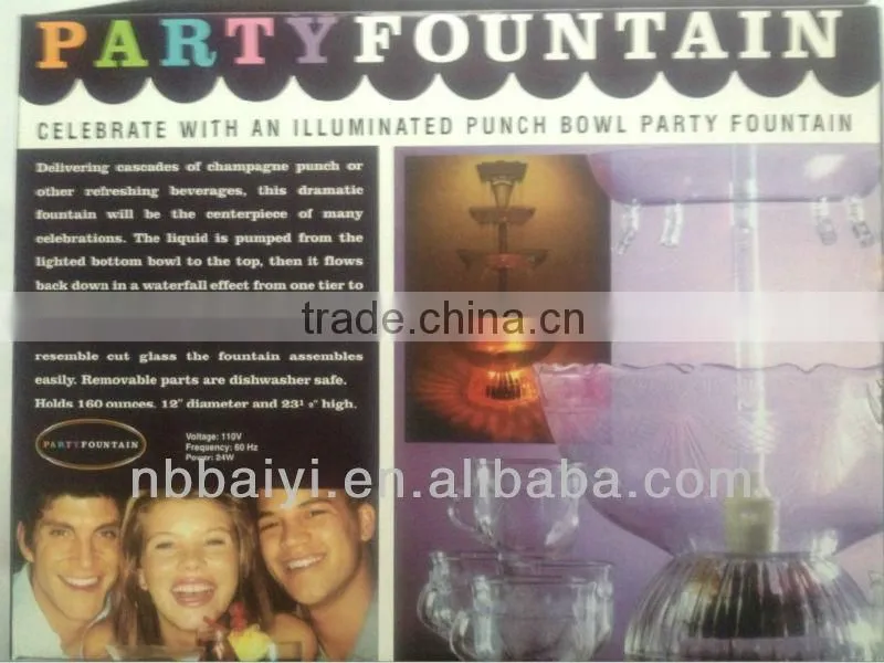 lighted party fountain HT516