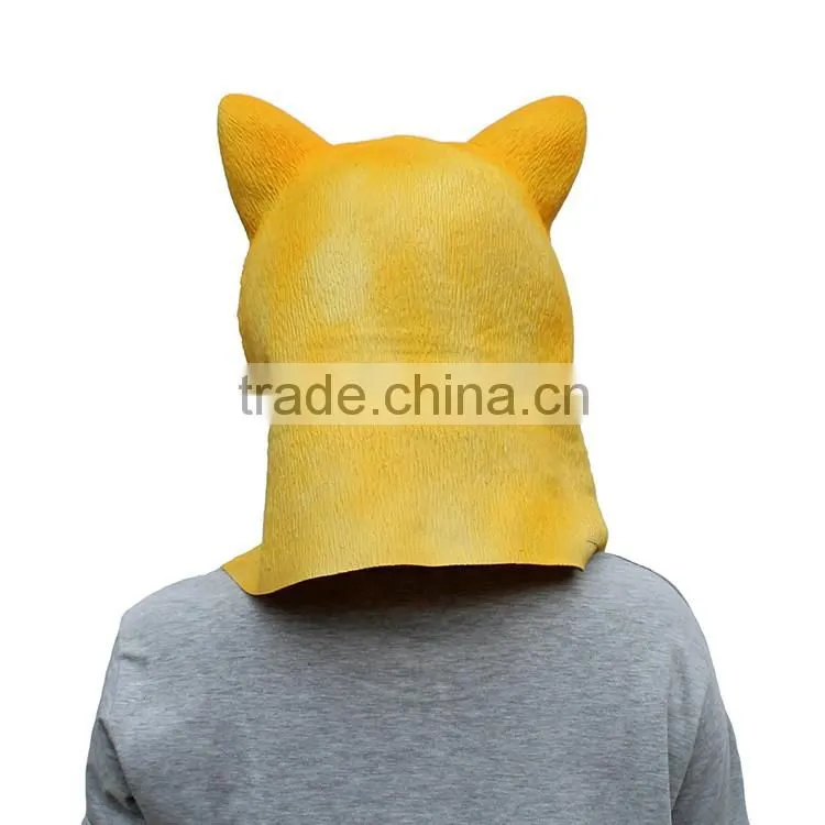 Alibaba dog animal Head mask for Halloween Party costumes in China