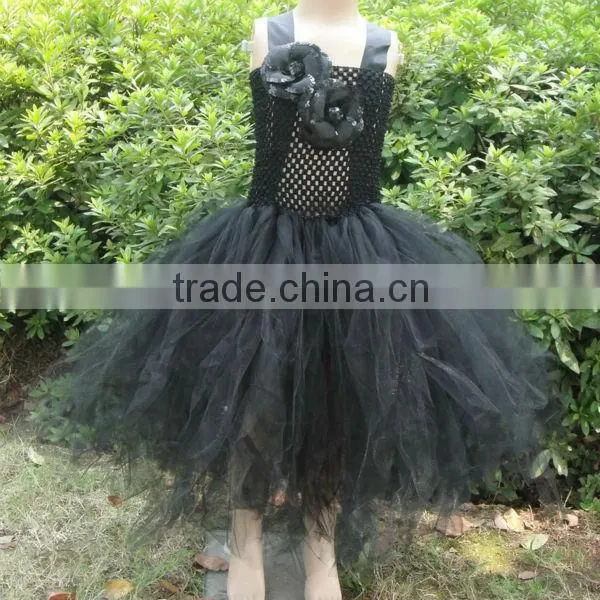 9" crochet top tutus with sequin flower