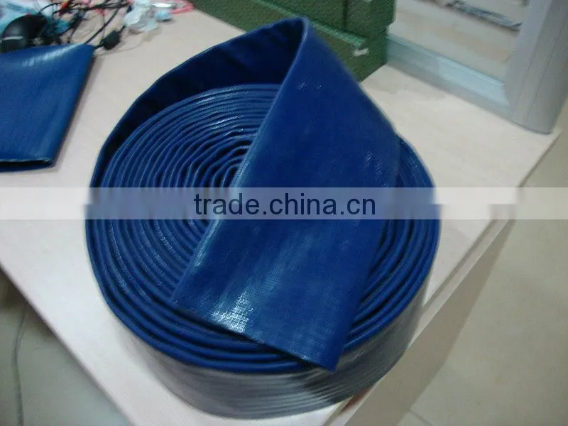 Irration hose,PVC layflat water discharge hose for irrigation