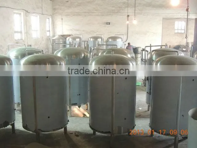 500l half red copper half SUS304 commercial brewing equipment/beer brewery CE OEM factory