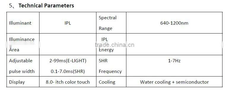 2016 hot sale ipl shr fast hair removal AFT IPL SHR / shr ipl / portable shr beauty machine
