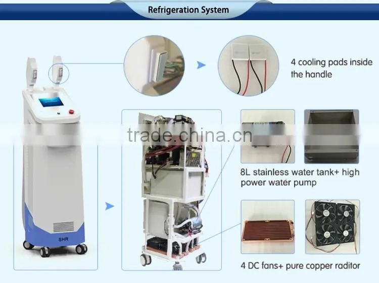3 in 1 professional multifunctional shr ipl elight hair removal beauty machine anti aging women skin rejuvenation
