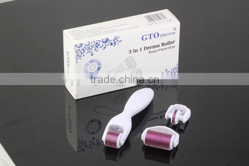 Derma Rolling System Type and CE Certification 3 in 1 derma roller