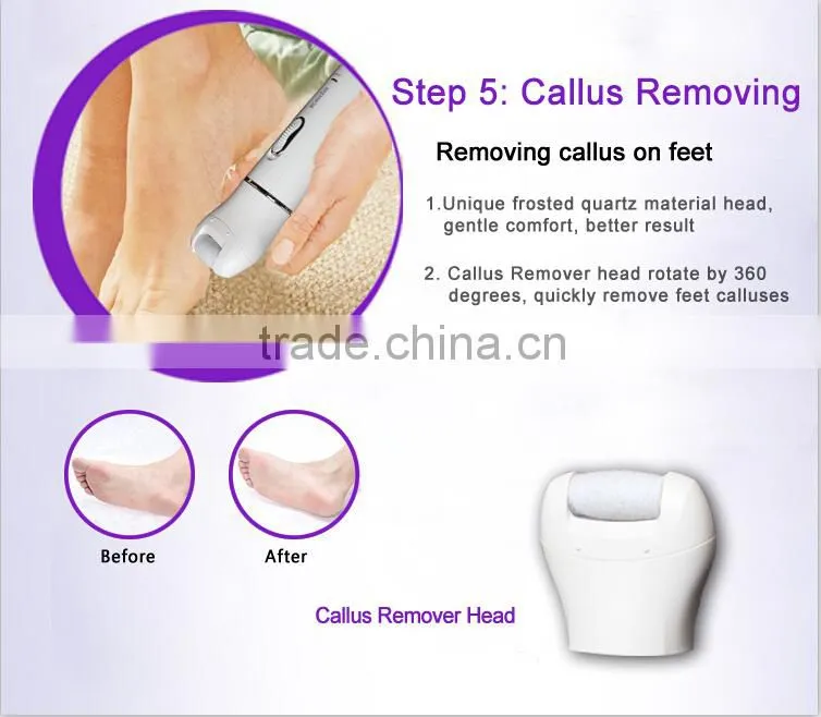 Rechargeable Callus Remover 5 in 1