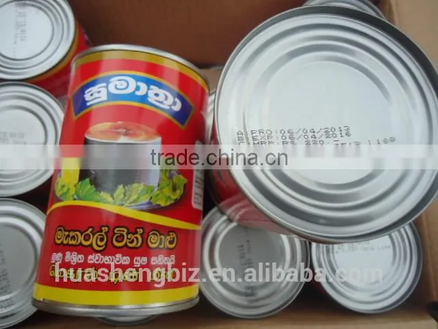 Canned Mackerel In Tomato Sauce with HACCP,ISO