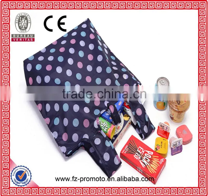 2014 Wholesale Tote Polyester Bag Eco-friendly Polyester Shopping Bag For Shopping