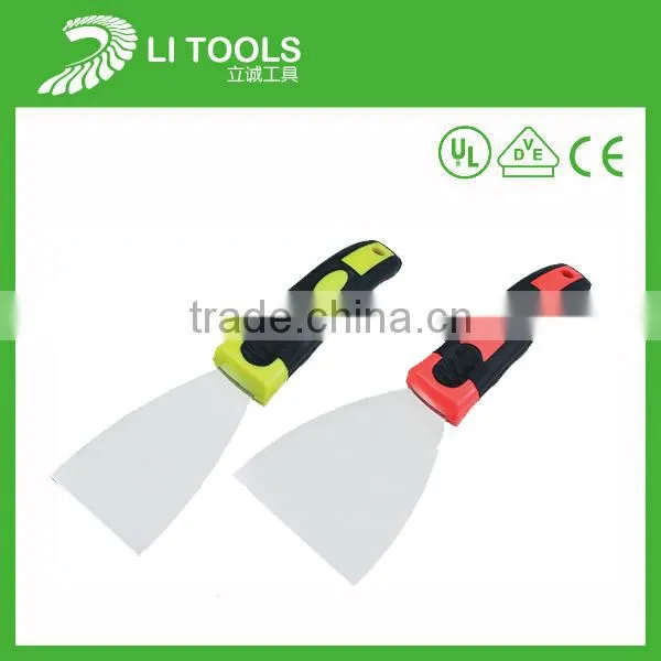 hot selling wood handle stainless steel wide blade putty knife