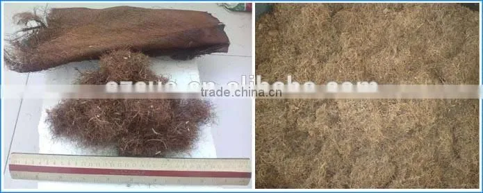 Oil Palm Bunch EFB Shredder For Short Fiber