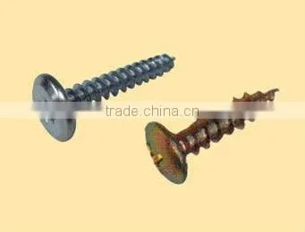 Steel zinc-plated nickel-plated 3x12 fast dental self-tapping furniture assembly fastening screw nuts