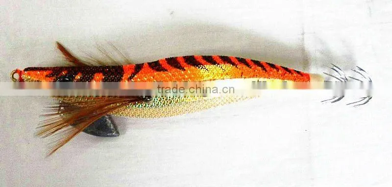 squid jig lure with hooks