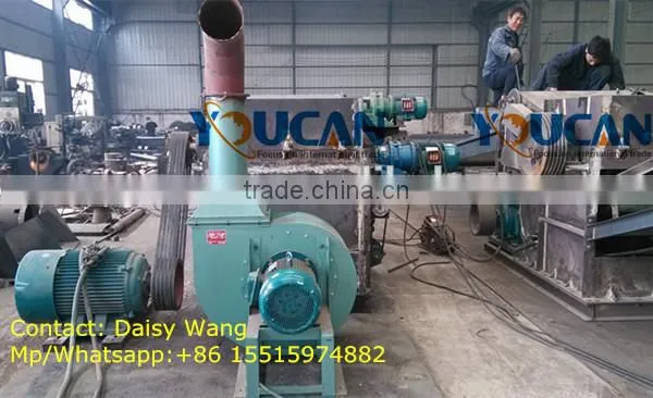 Nail removing functional wood pallet crusher machine/wood pallet crusher machine/board crusher