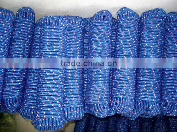 Blue braided Rope, Braided Poly Rope
