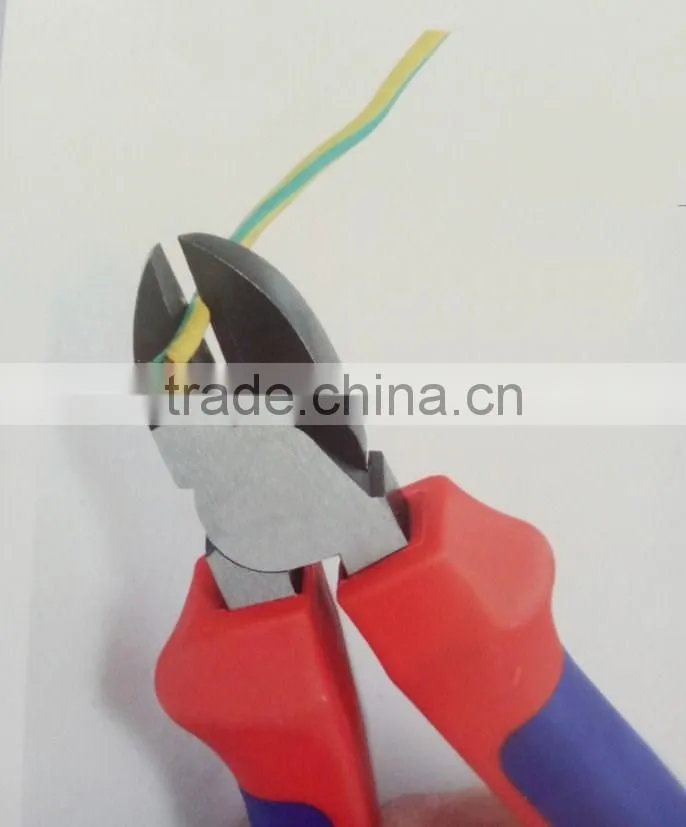 Power Diagonal Cutting Pliers industrial grade pliers JQ0203