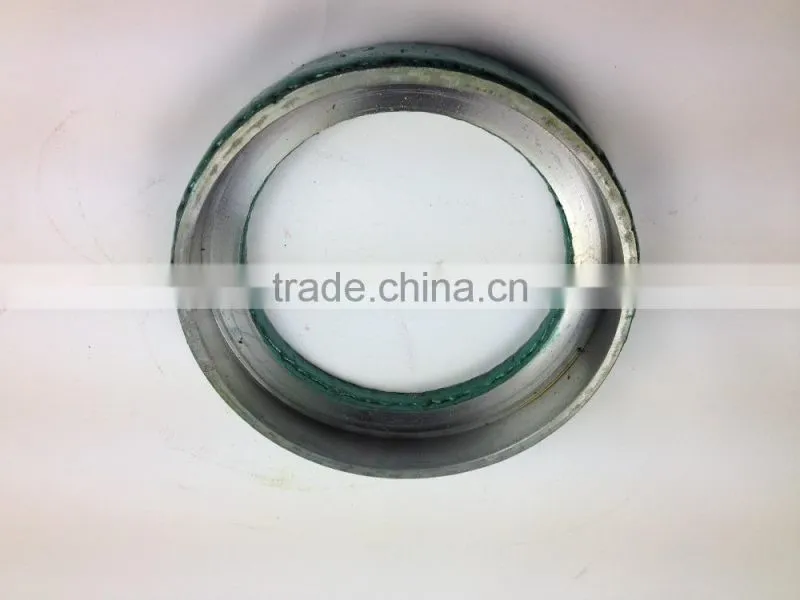 Hot sale concrete pump parts wear plate and cutting ring for Putzmeister