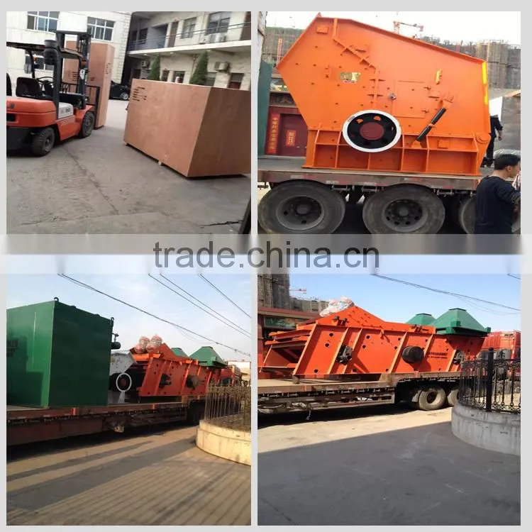 Double frame, large capacity and mobile Belt conveyor for crusher