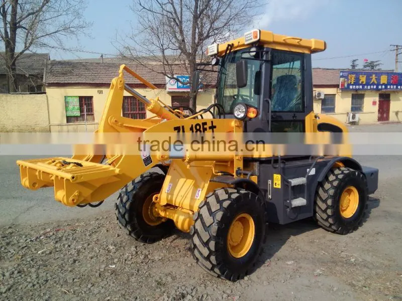 CE Approved 1.8ton ZL18F Wheel Loader for Sale