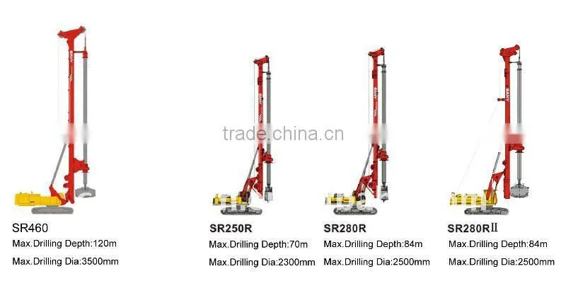 SR200M Rotary Drilling Rig