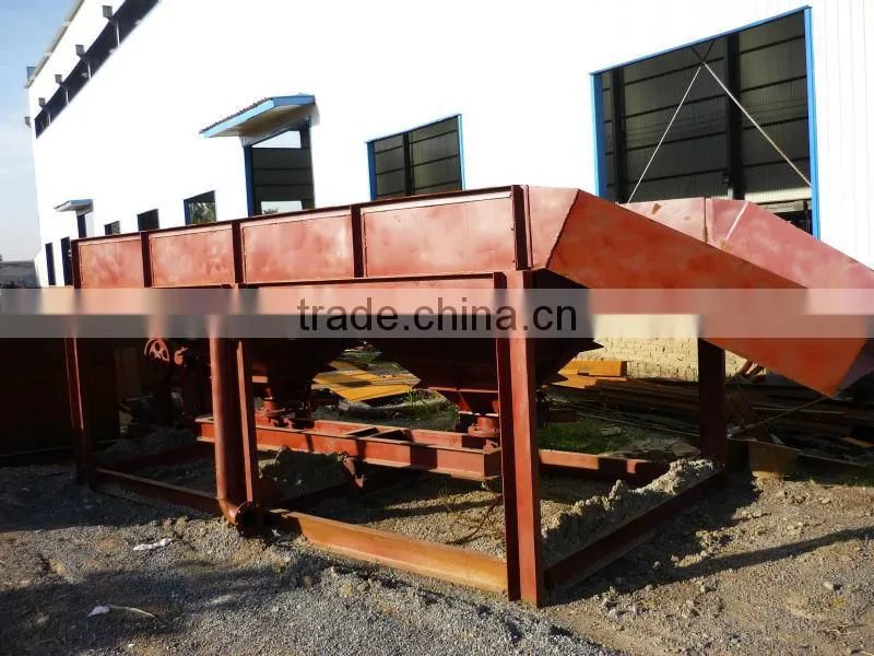 High capacity jig machine for gold
