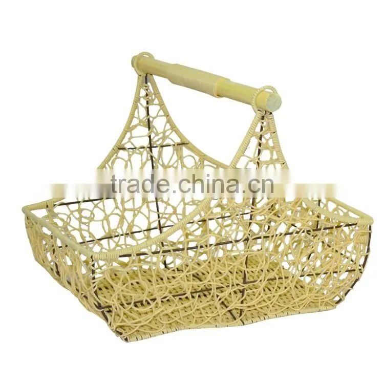 S.D China Wholesale Market rattan decorative gift baskets