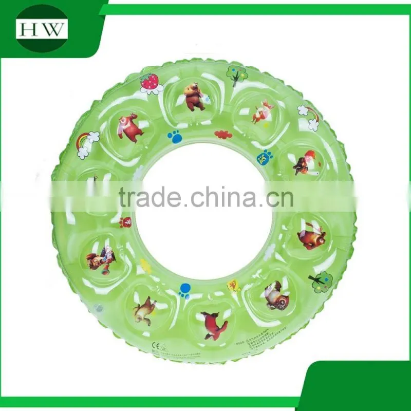 customized inflatable baby infant swimming floating ring inflatable donut baby swim ring