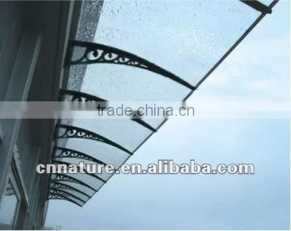 Hard sheet for the window or door