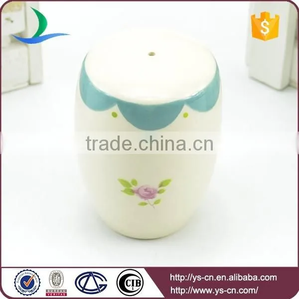YSpp0007 Elegant flower rose shape salt and pepper set for dining-table