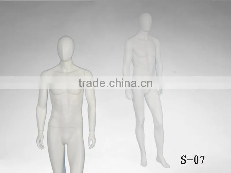 Very Cheap Headless Male fiberglass window display popular Mannequins