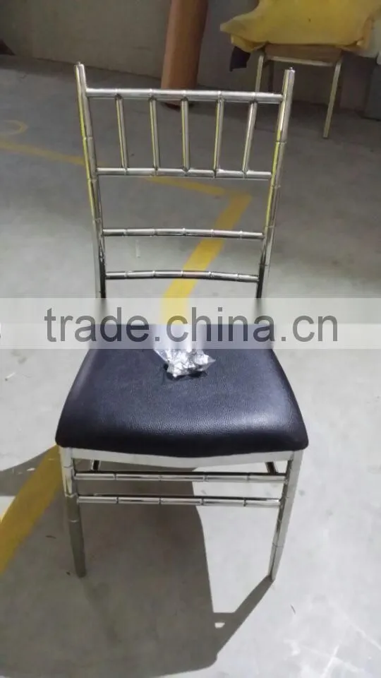 Cheap modern Steel chiavari dining chairs
