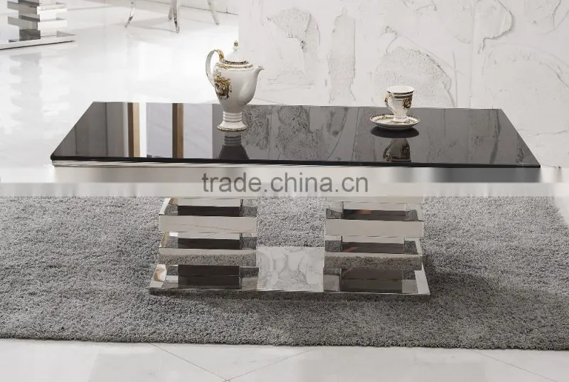 C414 China made hot selling glass furniture