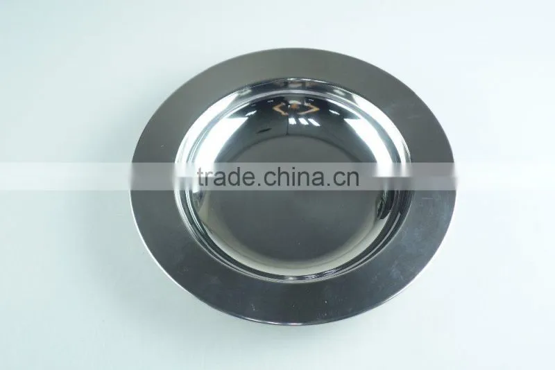 Round tray Metal food tray Stainless steel buffet trays Of various sizes