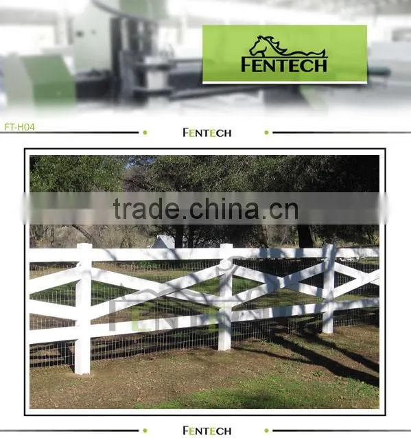 cross buck farm fencing