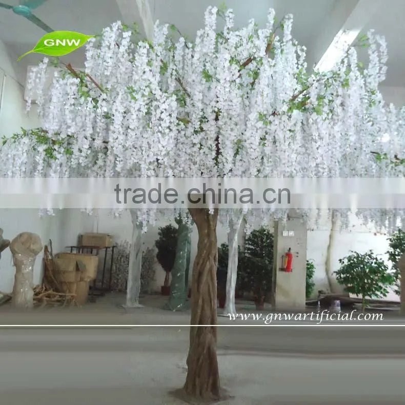 GNW BTR028 white artificial christmas tree made in guangdong on sale