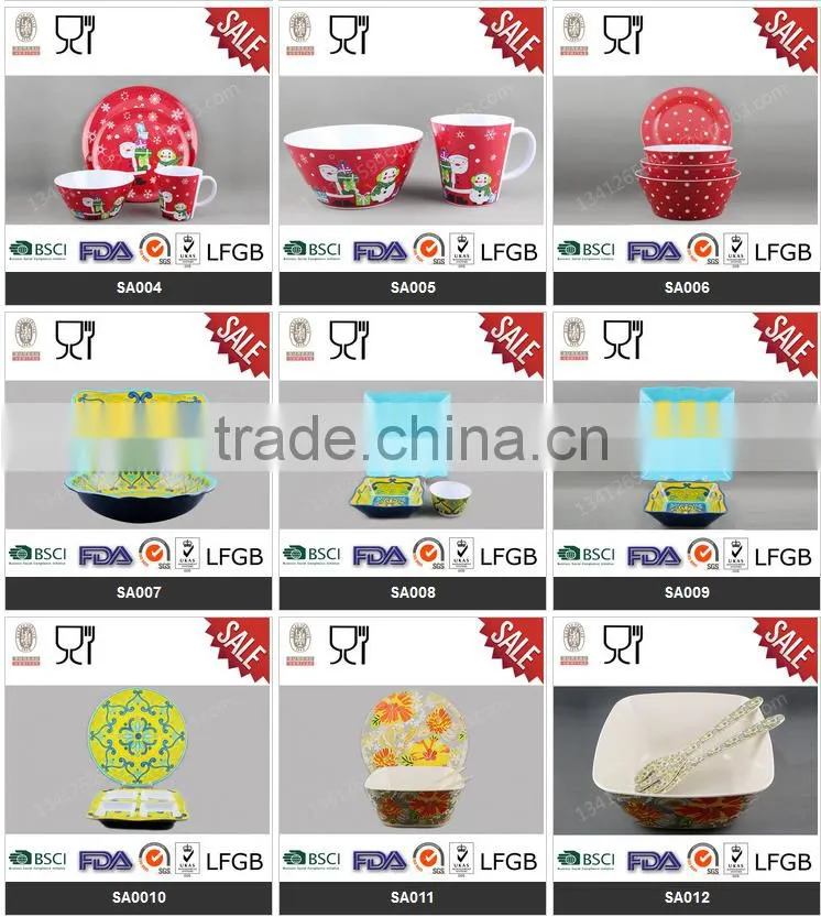 Elegant deep melamine restaurant used sauce dish