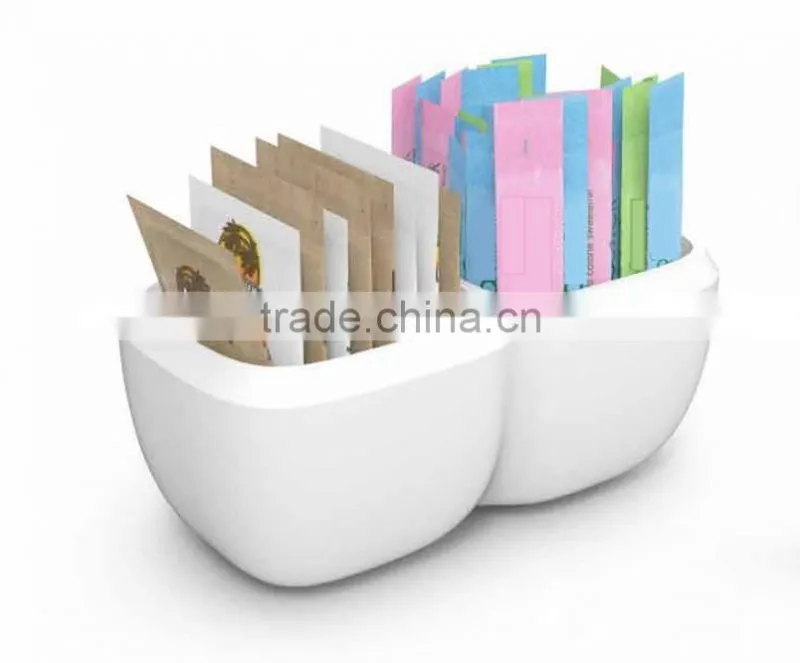 Pure white factory wholesale melamine storage box