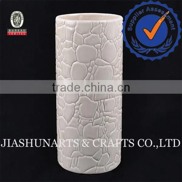 Stonewall Veins Cup Shaped Ceramic Flowerpot