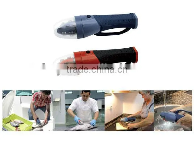 Electric fish scaler, plastic fish scaler, fish knife & fish scaler machine
