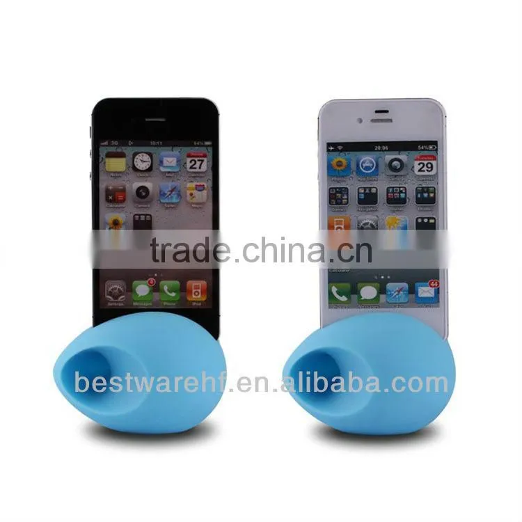 Cool egg shape mini speakers for apple iphone4 and 5
