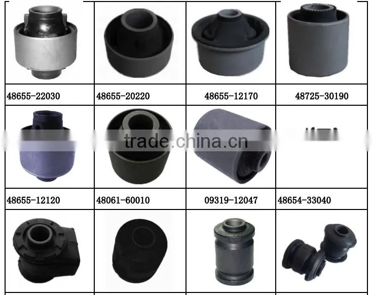 Toyota rubber parts