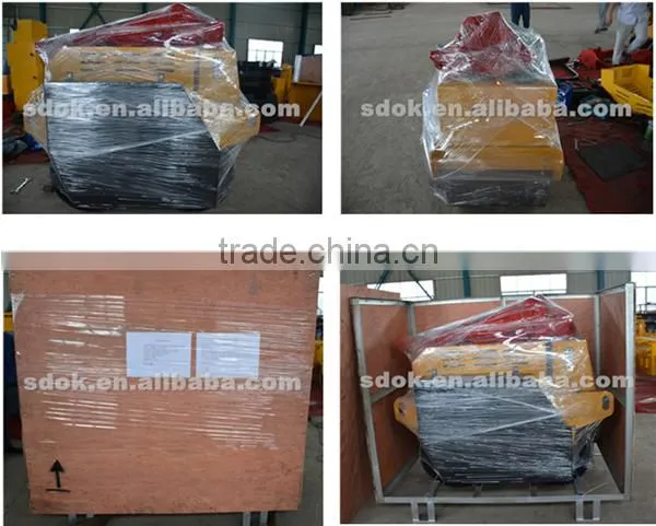 double drum walk behind vibratory road roller with good quality