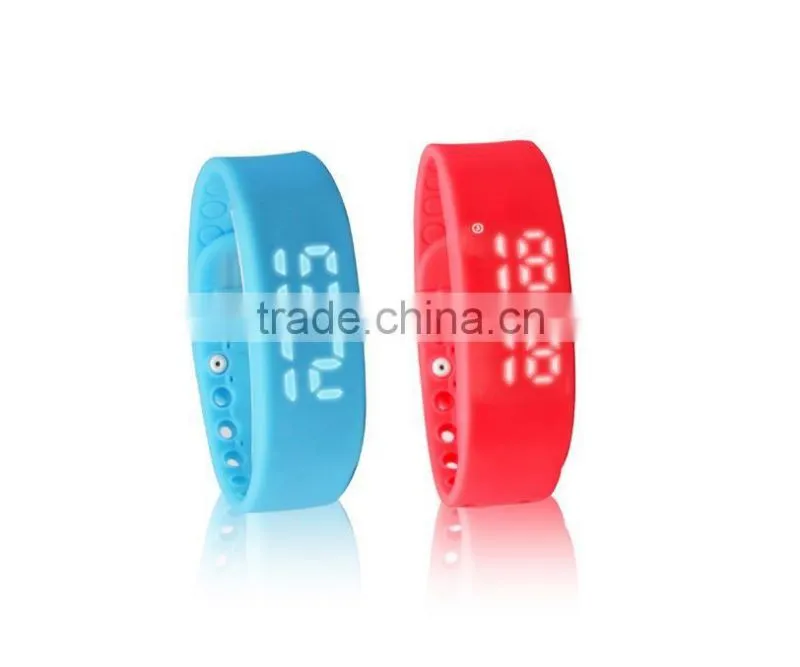 Silicone led cheap bracelet watches,3d smart bracelet