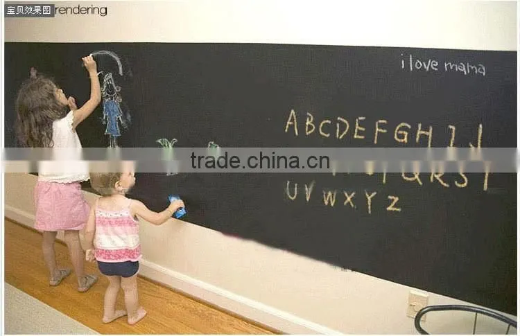 Vinyl Removal Kids Chalkboard Wall Sticker 45cmx200cm Blackboard Sticker
