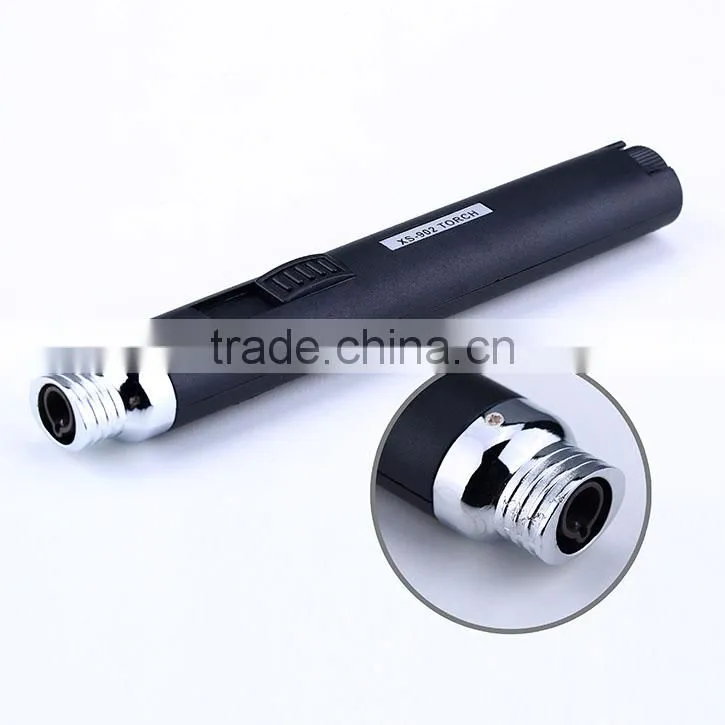 Portable Jet Pencil Torch Butane Gas Lighter Importers Cigarette Lighter For Camping Cigarette Cigar