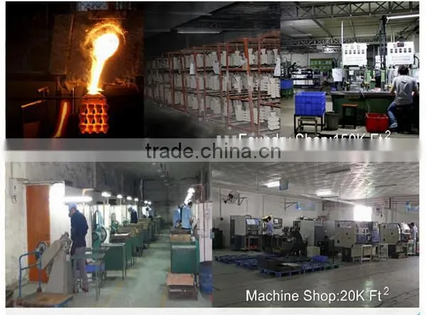 Mechnical parts stainless steel impellers