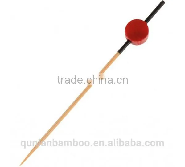 2015 hot sale bamboo beaded skewers
