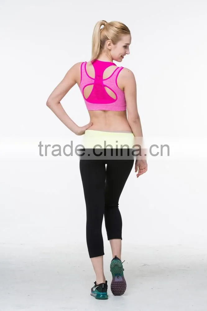 Run sports bra and shorts fashion style set sports wear hot outdoor sports wear