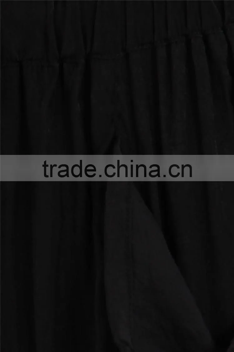 Cotton trousers new design terry knitted soft pants sex pants