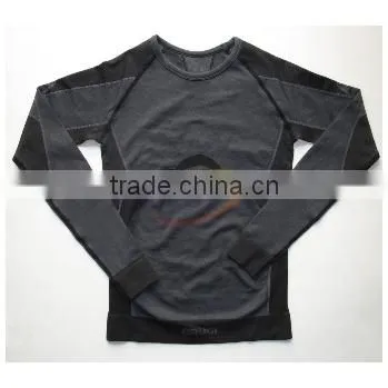 Men outdoors sport base layer seamless thermal underwear